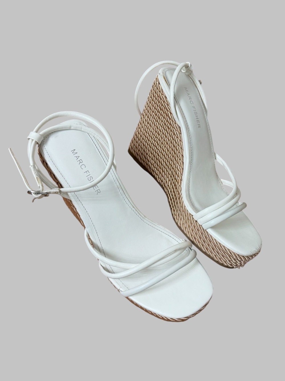 Marc Fisher Zeki Espadrille Wedge Sandals
